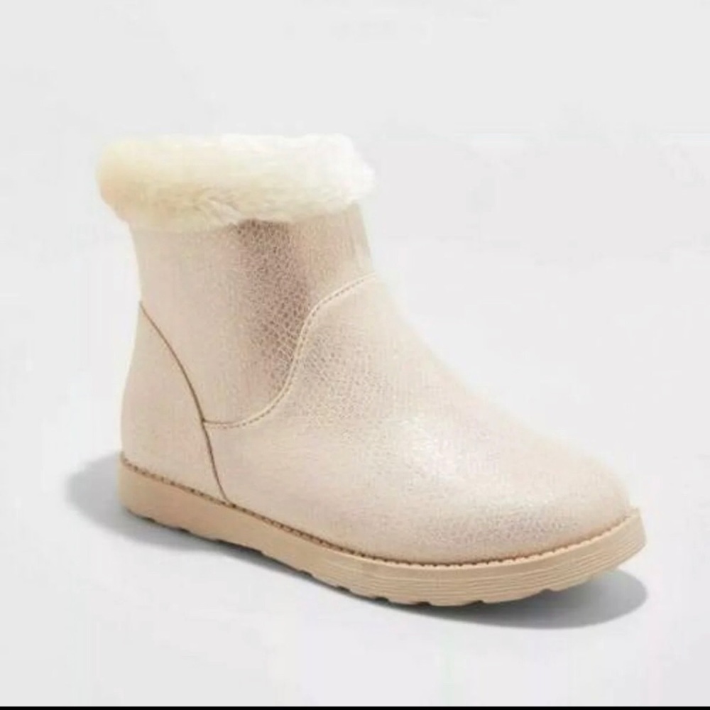 Girls Georgina shimmers boots